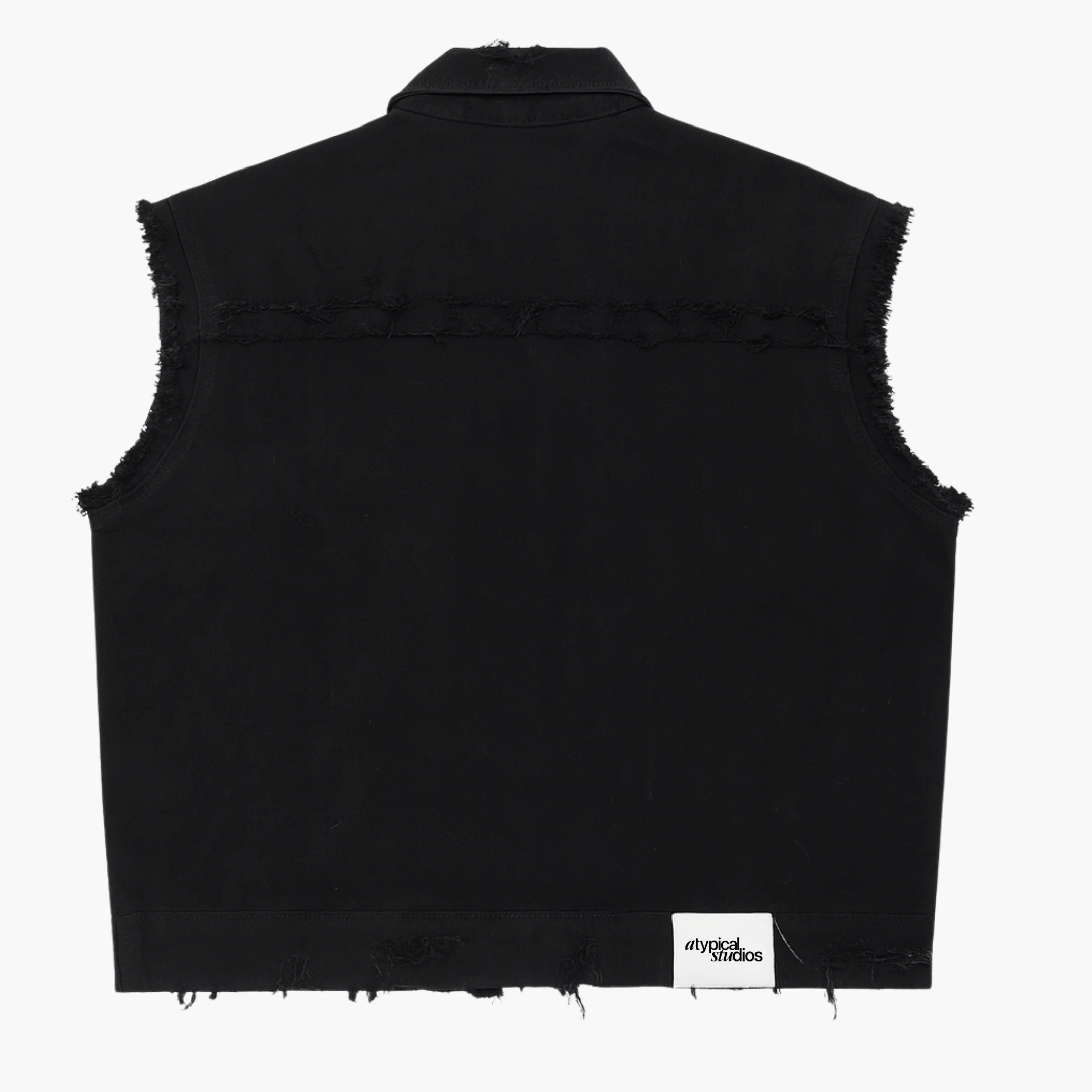 Corte Jeans Jacket - Negro - Image 4