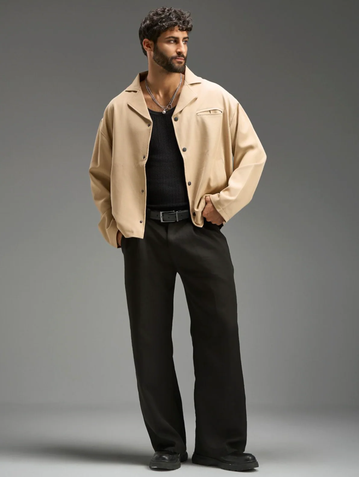 Origen Jacket - Creme - Image 4