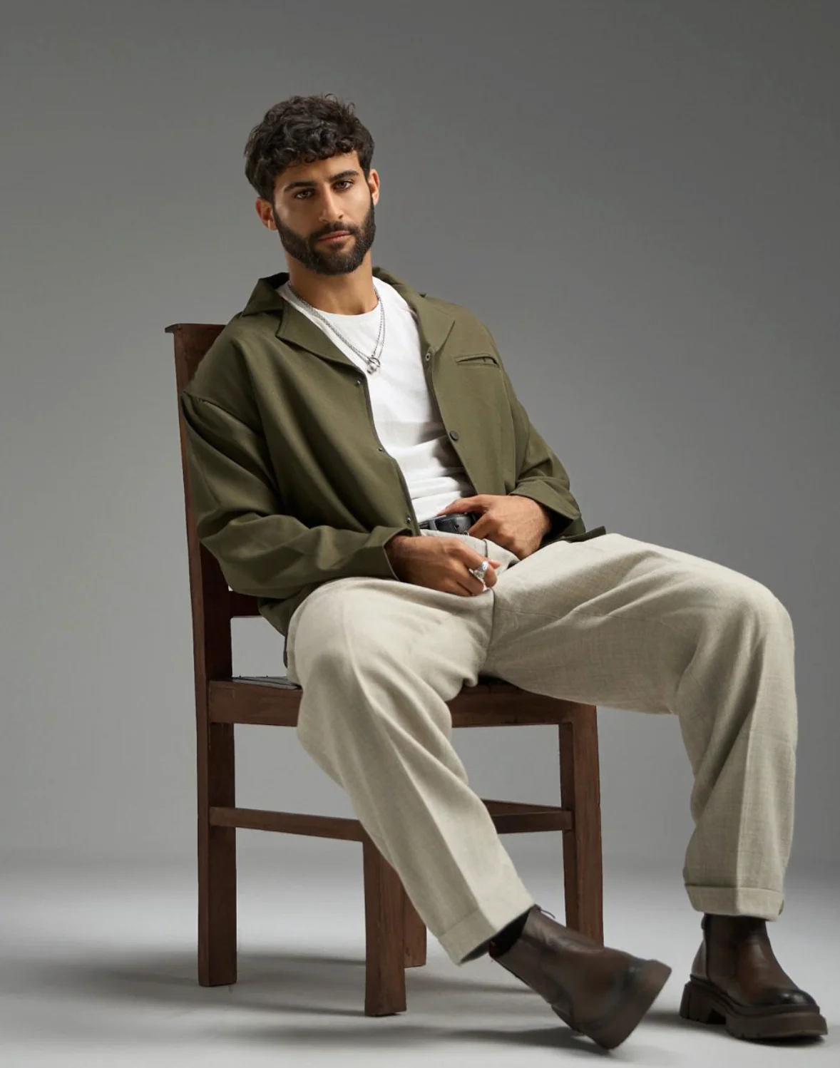 Origen Jacket - Oliva Oscura - Image 2